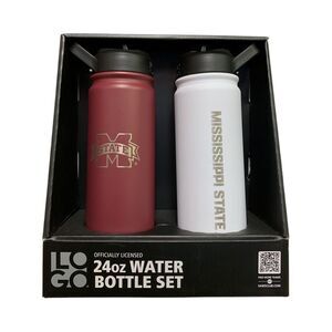 Mississippi State Bulldogs - Logo Brands Officially Licensed NCAA 24 oz. Water B